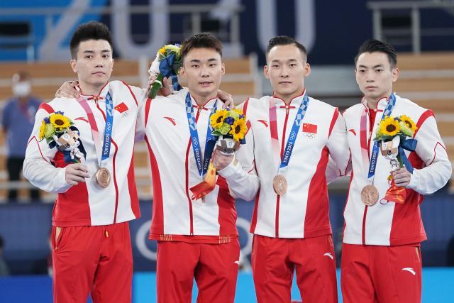 体操男团中国0.6分丢金怪裁判？自身问题仍待解决